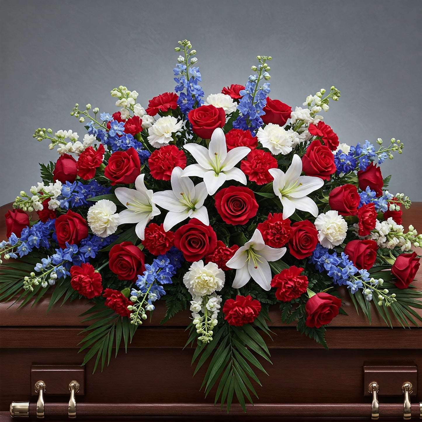 Valor & Peace Casket Spray